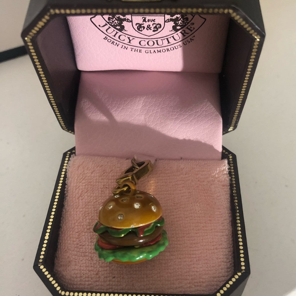 RESERVED Juicy Couture cheeseburger charm
